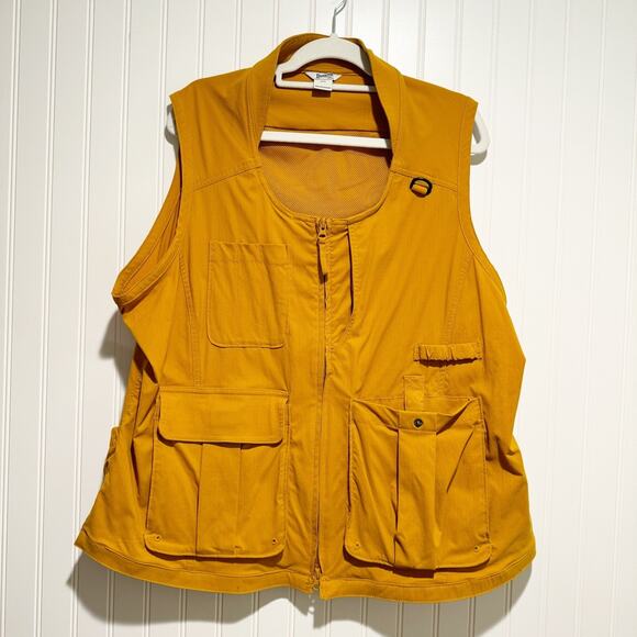 Duluth Trading Heirloom Gardening Ripstop Vest Marigold Size XXL - Picture 1 of 8